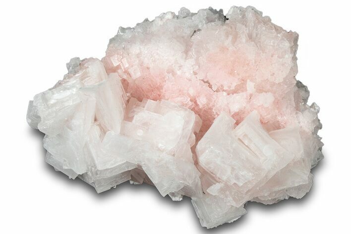 Pink Halite Crystal Cluster - Trona, California #314147